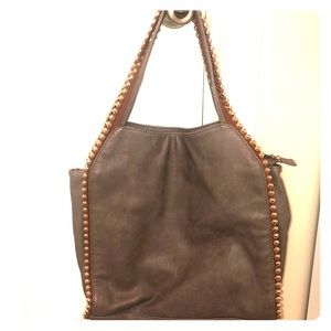 Big Buddha Large Grayson Shoulder Bag